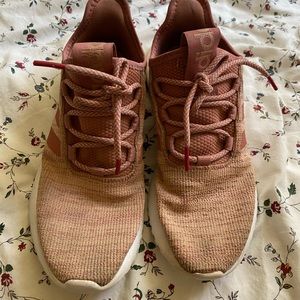 Pink Adidas sneakers